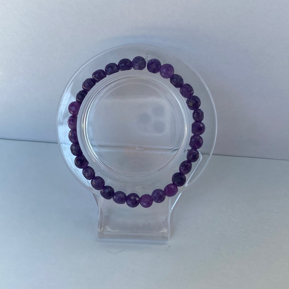 Amethyst bracelet